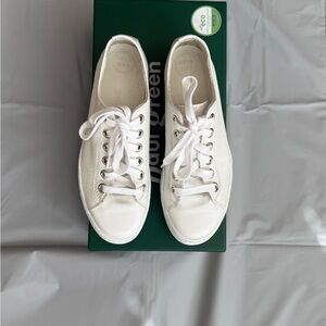 Paul Green White Leather Sneakers